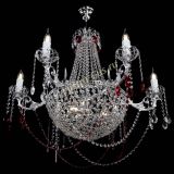 Люстра Елизавета малая №9 красная в Химках