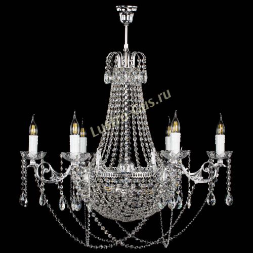 Люстра Елизавета малая №9 в Химках Гусь Хрустальный