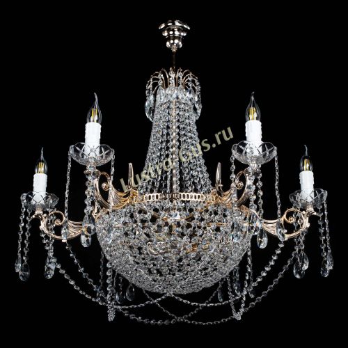 Люстра Елизавета малая №9 в Химках Гусь Хрустальный