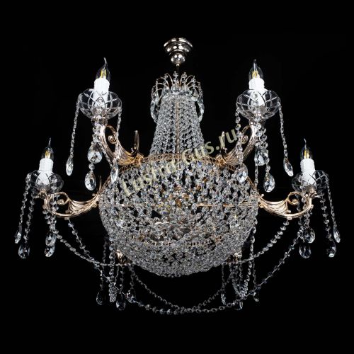 Люстра Елизавета малая №9 в Химках Гусь Хрустальный