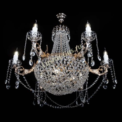 Люстра Елизавета малая №9 в Химках Гусь Хрустальный