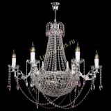 Люстра Елизавета малая №9 розовая в Химках