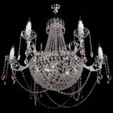 Люстра Елизавета малая №9 розовая в Химках