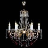 Люстра Елизавета малая Красная (рожки - металл) в Химках Люстра Елизавета малая Красная (рожки - металл) в Химках