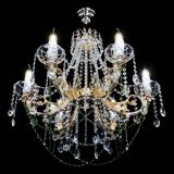 Люстра Елизавета малая Зеленая (рожки - металл) в Химках