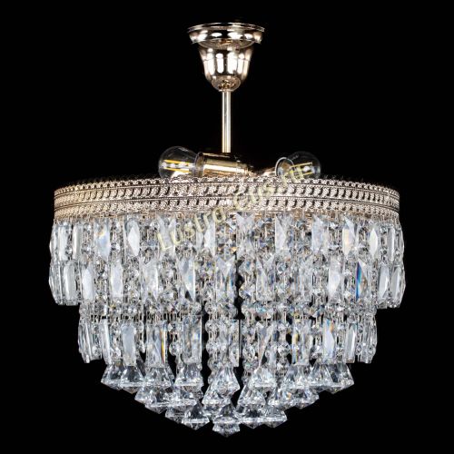 Люстра Флоренция №3 пластинка конус в Химках Гусь Хрустальный