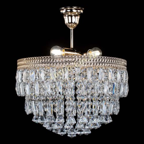 Люстра Флоренция №3 пластинка конус в Химках Гусь Хрустальный