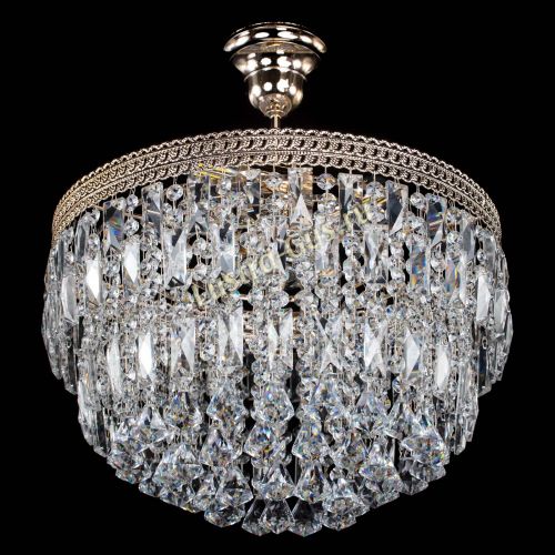 Люстра Флоренция №3 пластинка конус в Химках Гусь Хрустальный