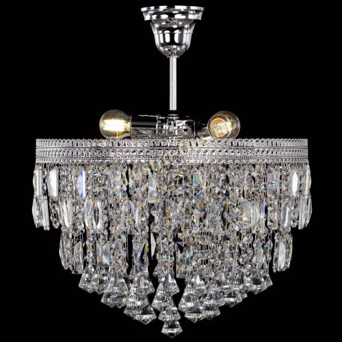 Люстра Флоренция №3 пластинка конус в Химках Гусь Хрустальный