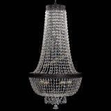 Люстра Флоренция №5 Купол черная удлиненная в Химках