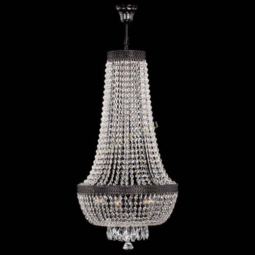 Люстра Флоренция №5 Купол черная в Химках Гусь Хрустальный