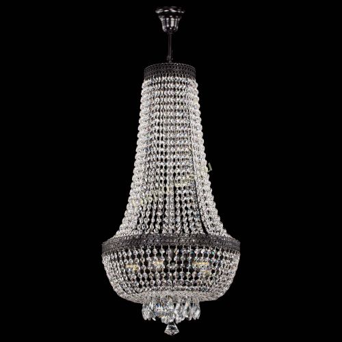 Люстра Флоренция №5 Купол черная в Химках Гусь Хрустальный