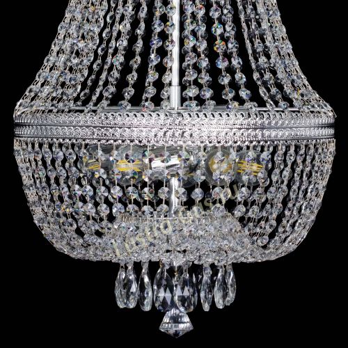 Люстра Флоренция №5 Купол длинный с подвесом в Химках Гусь Хрустальный