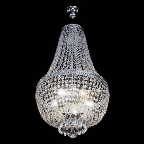 Люстра Флоренция №5 Купол длинный с подвесом в Химках Гусь Хрустальный
