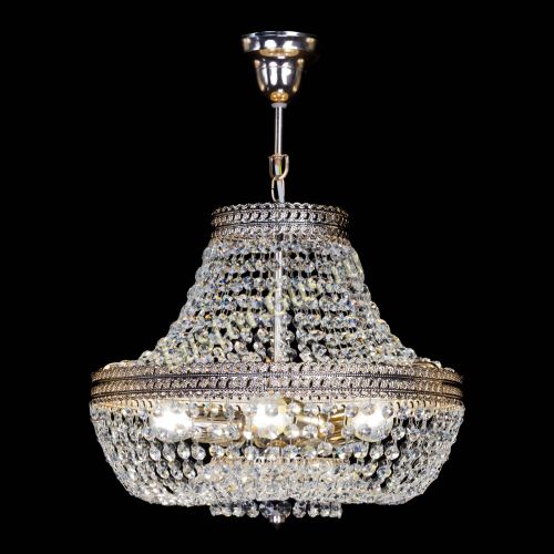 Люстра Флоренция №5 Купол с подвесом в Химках Гусь Хрустальный