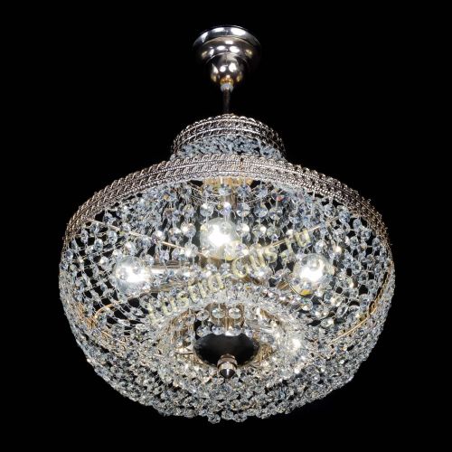 Люстра Флоренция №5 Купол с подвесом в Химках Гусь Хрустальный