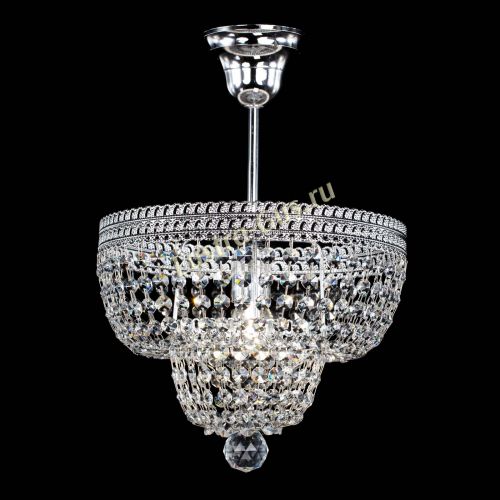 Люстра Каскад Флоренция №1 малая в Химках Гусь Хрустальный