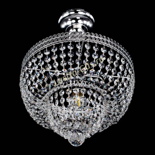 Люстра Каскад Флоренция №1 малая в Химках Гусь Хрустальный