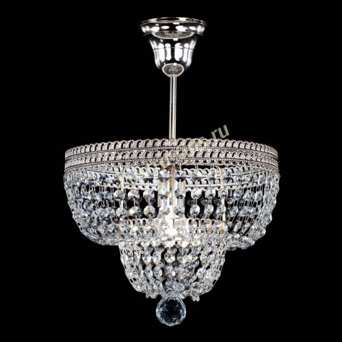 Люстра Каскад Флоренция №1 малая в Химках Гусь Хрустальный