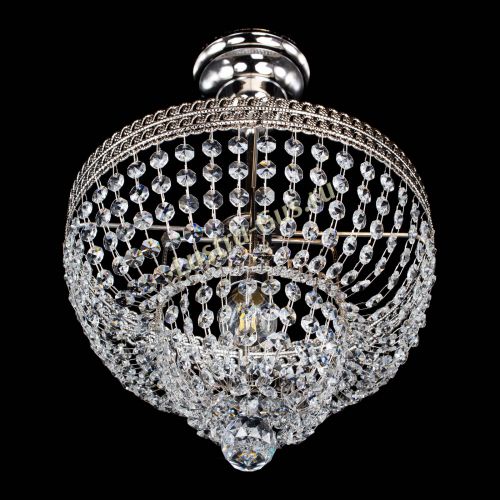 Люстра Каскад Флоренция №1 малая в Химках Гусь Хрустальный