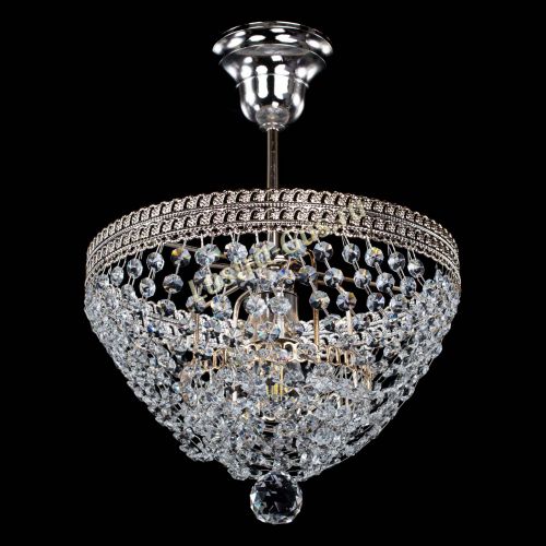 Люстра Купол Флоренция №1 малая в Химках Гусь Хрустальный