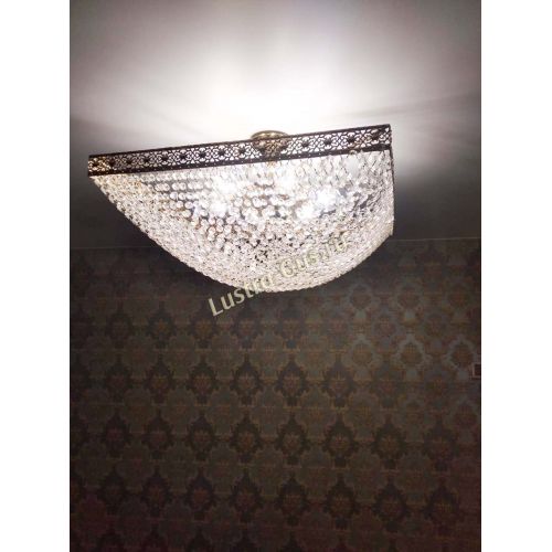 Люстра Квадрат №28 - 600 мм в Химках Гусь Хрустальный