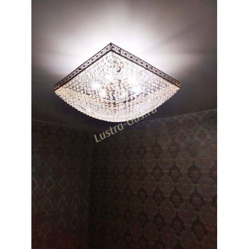 Люстра Квадрат №28 - 600 мм в Химках Гусь Хрустальный