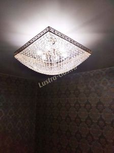 Люстра Квадрат №28 - 600 мм в Химках отзыв и фото покупателя