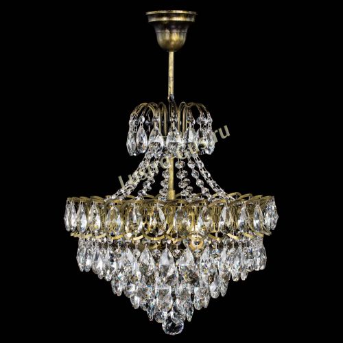 Люстра Грация с подвесом под бронзу в Химках Гусь Хрустальный
