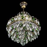 Люстра Грация с подвесом под бронзу Зеленая в Химках Люстра Грация с подвесом под бронзу Зеленая в Химках