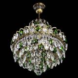 Люстра Грация с подвесом под бронзу Зеленая в Химках Люстра Грация с подвесом под бронзу Зеленая в Химках