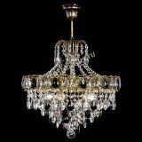 Люстра Грация №5 с подвесом под бронзу Черная в Химках