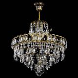 Люстра Грация №5 с подвесом под бронзу Черная в Химках