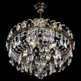 Люстра Грация №5 с подвесом под бронзу Черная в Химках