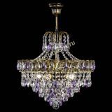 Люстра Грация №5 с подвесом под бронзу Фиолетовая в Химках Люстра Грация №5 с подвесом под бронзу Фиолетовая в Химках