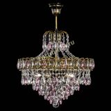 Люстра Грация №5 с подвесом под бронзу Розовая в Химках Люстра Грация №5 с подвесом под бронзу Розовая в Химках