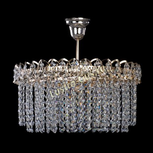 Люстра «Хрустальная капель №5» с подвесом в Химках Гусь Хрустальный