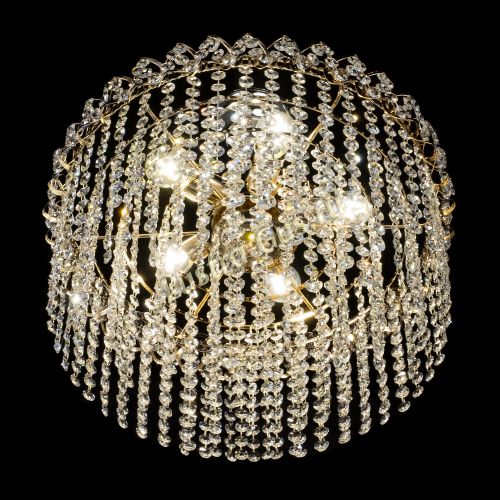 Люстра «Хрустальная капель №5» с подвесом в Химках Гусь Хрустальный