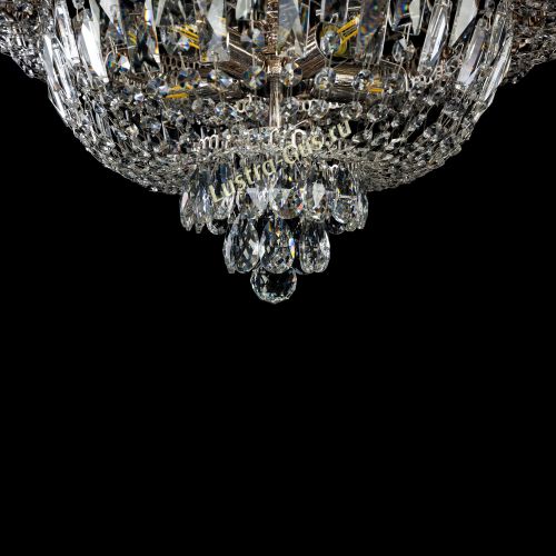 Люстра Хрустальный Каскад №1 с подвесом в Химках Гусь Хрустальный
