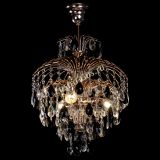 Люстра Хрустальные брызги с подвесом журавлик черный в Химках