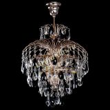 Люстра Хрустальные брызги с подвесом журавлик черный в Химках