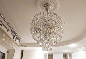 Люстра Хрустальные Брызги Звезда в Химках отзыв и фото покупателя