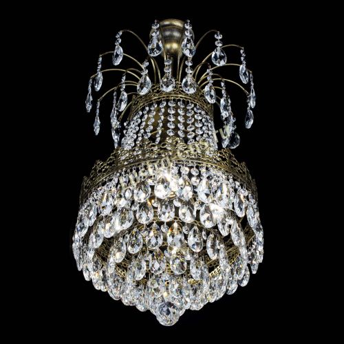 Люстра Империя под бронзу в Химках Гусь Хрустальный