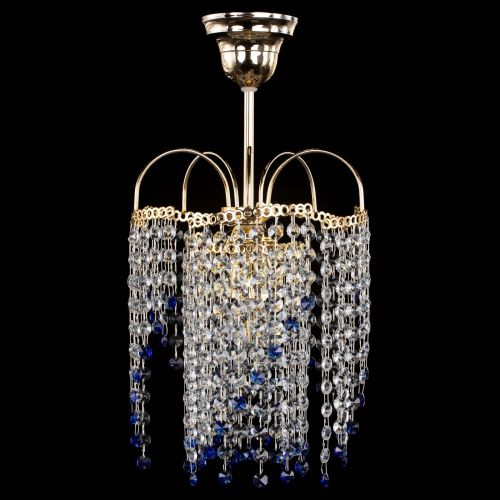 Люстра Иволга №1 Оптикон синяя в Химках Гусь Хрустальный