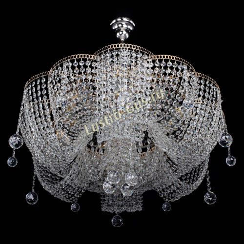 Люстра Камелия Астра с подвесом в Химках Гусь Хрустальный