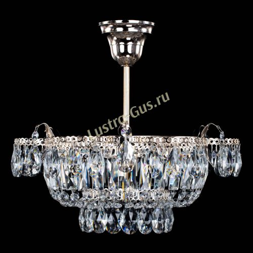 Люстра Камея №1 с подвесом в Химках Гусь Хрустальный