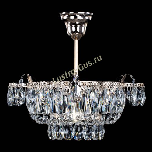 Люстра Камея №1 с подвесом в Химках Гусь Хрустальный