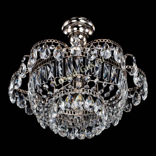 Люстра Камея №1 с подвесом в Химках Гусь Хрустальный