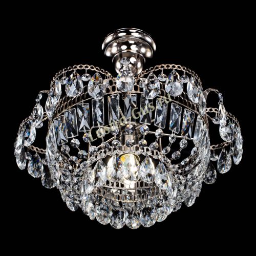 Люстра Камея №1 с подвесом в Химках Гусь Хрустальный