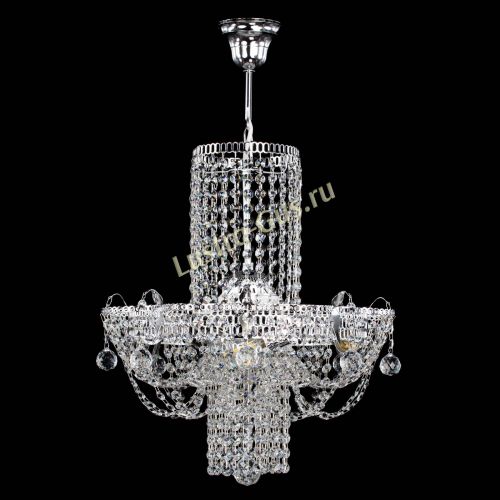 Люстра Камея №4 с подвесом в Химках Гусь Хрустальный